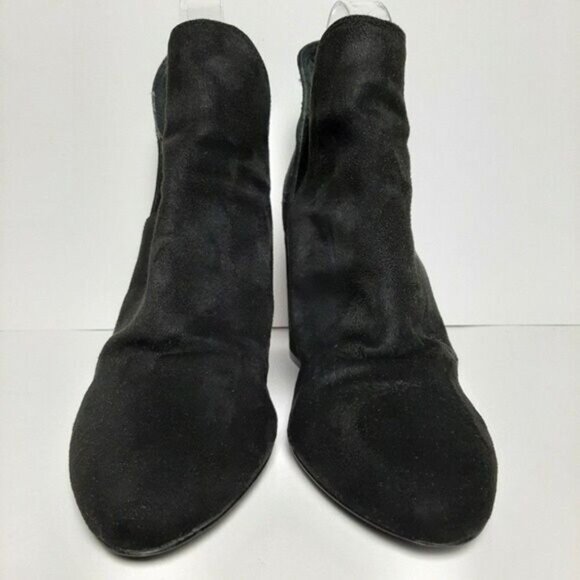 STEVE MADDEN Rotary Suede Booties Shooties Black Sz 9 B - Picture 4 of 13